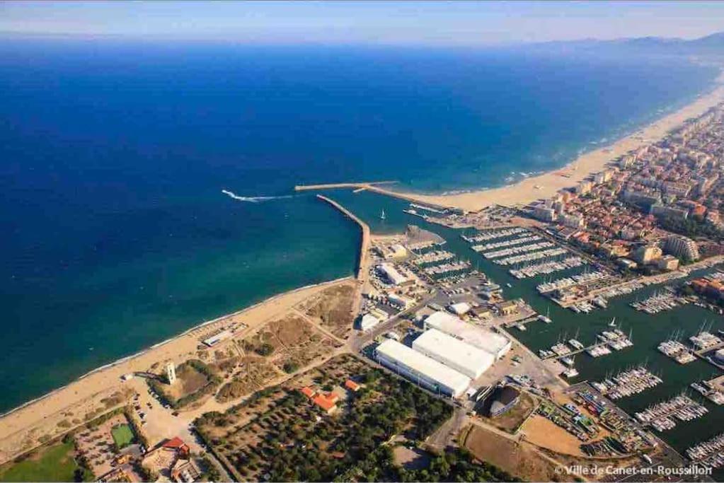 Evasion - Superbe Vue Mer ! Canet-en-Roussillon Eksteriør billede